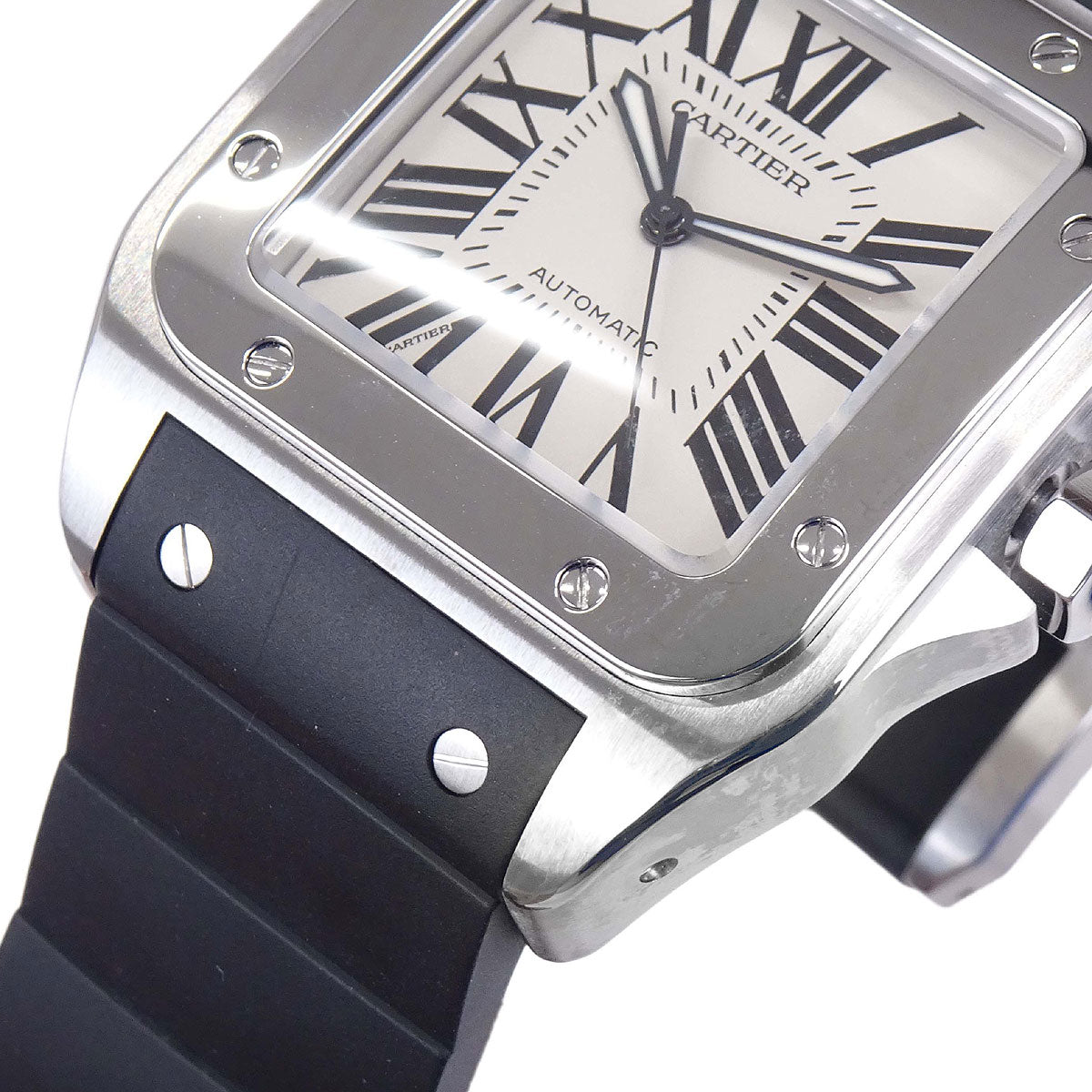 Cartier Santos 100 LM Ref.2856 Self-winding Watch SS