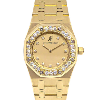 Audemars Piguet Royal Oak Ref.6007BA Quartz Watch 18KYG