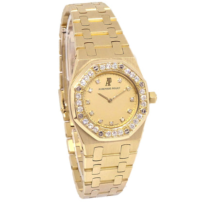 Audemars Piguet Royal Oak Ref.6007BA Quartz Watch 18KYG
