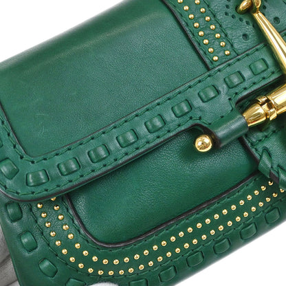 Gucci Green Leather Handbag