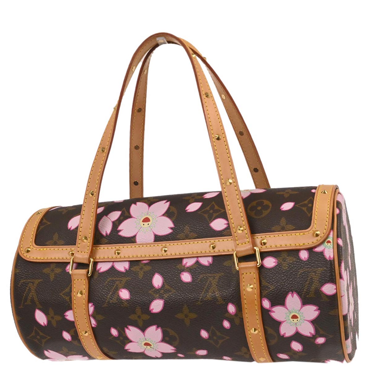Louis Vuitton Monogram Cherry Blossom Papillon Handbag M92009