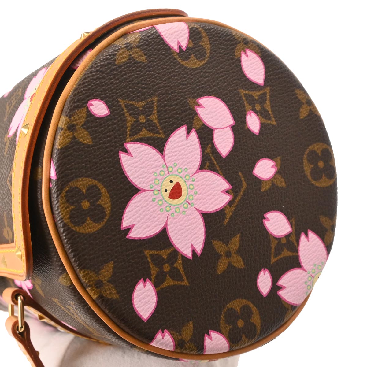 Louis Vuitton Monogram Cherry Blossom Papillon Handbag M92009