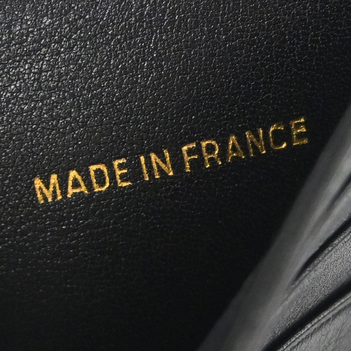 Chanel 1989-1991 Black Lambskin Bicolore Wallet