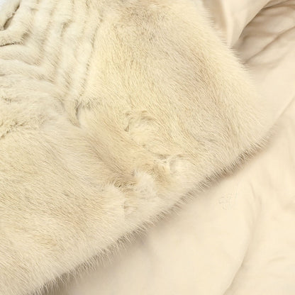 Osfur Mink Fur Coat White