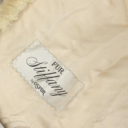 Osfur Mink Fur Coat White
