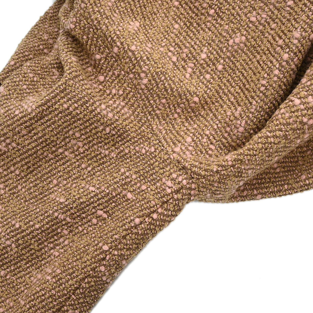 Chanel 1996 Tweed Long Coat Brown #38