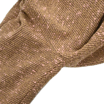 Chanel 1996 Tweed Long Coat Brown #38