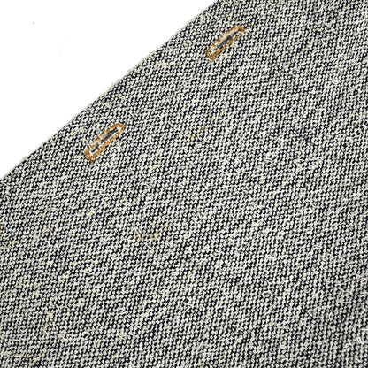 Chanel 1999 Single Breasted Collarless Denim Jacket Blue #40