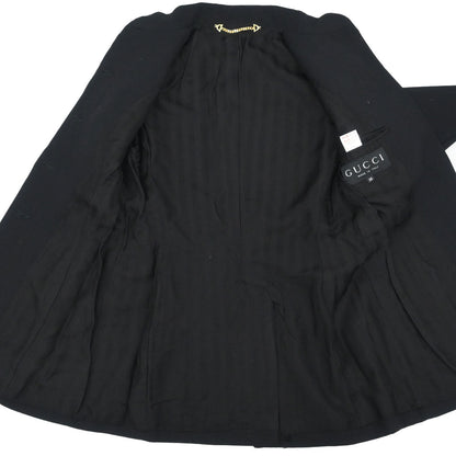 Gucci 1996 Single Breasted Jacket Black #38