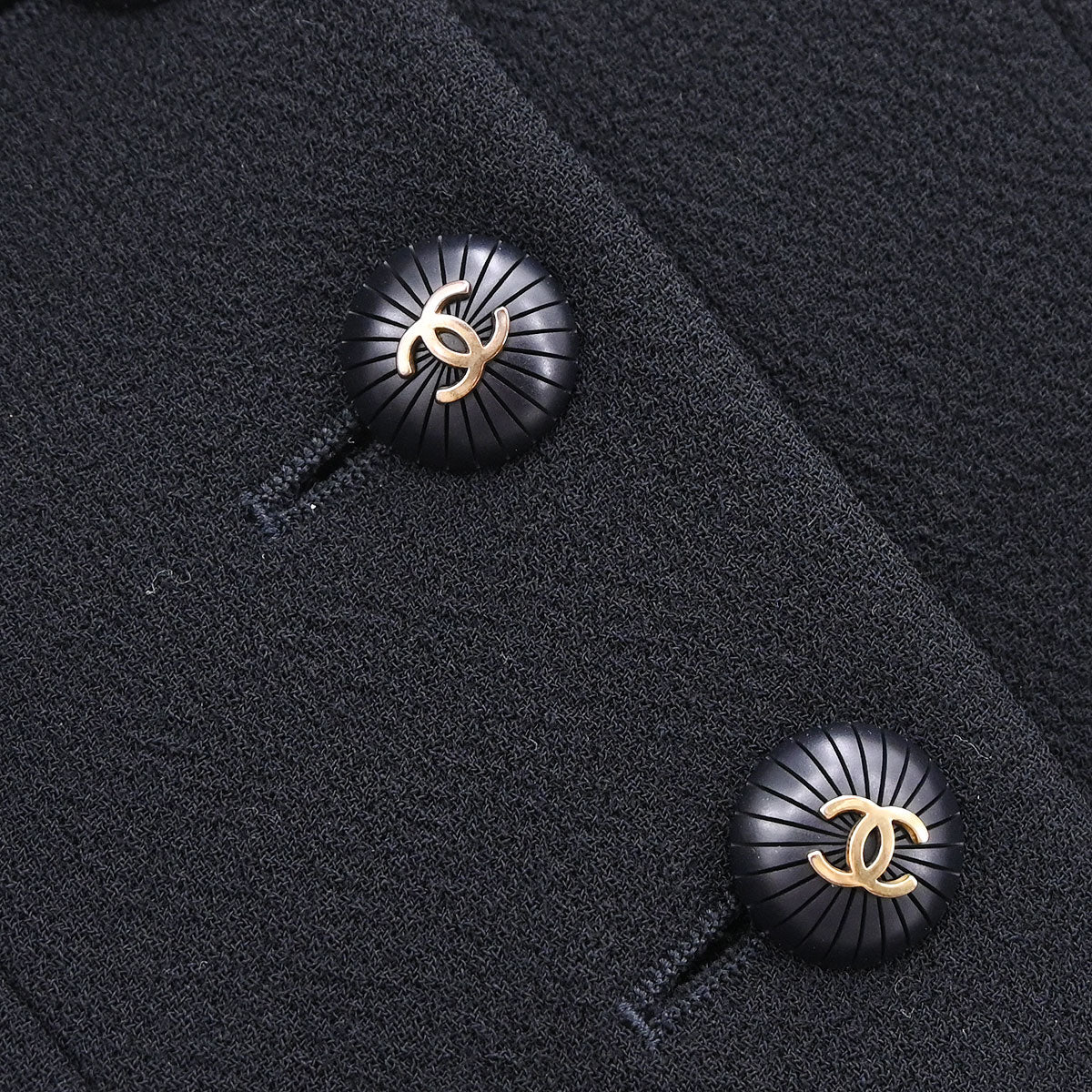 Chanel 1993 Setup Suit Jacket Skirt Black #36