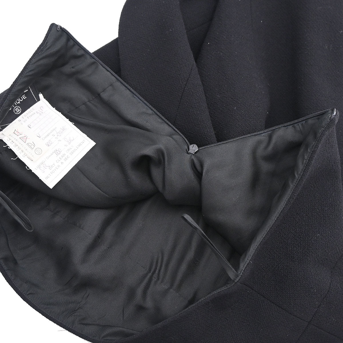 Chanel 1993 Setup Suit Jacket Skirt Black #36