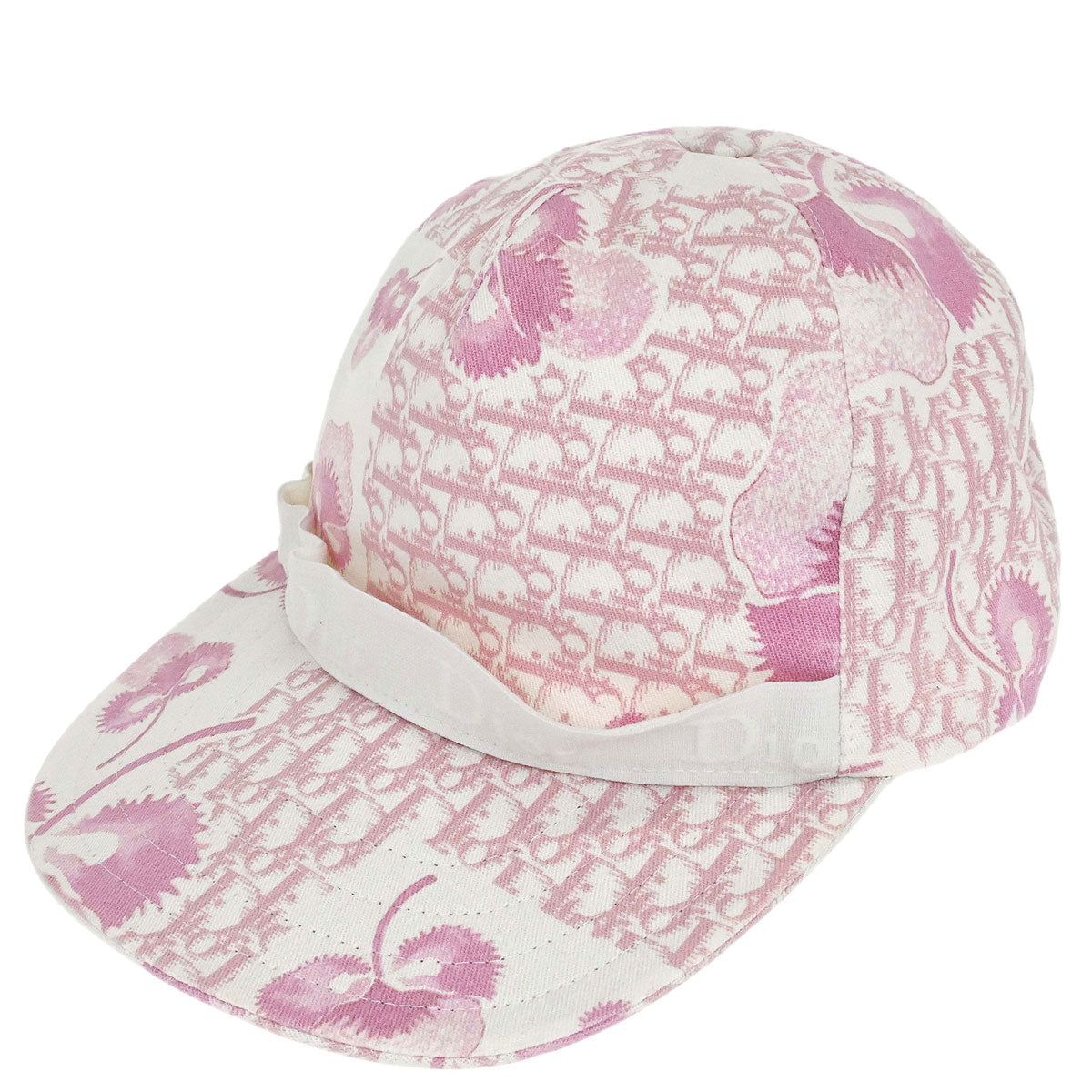 Christian Dior Trotter Hat Cap Pink Small Good
