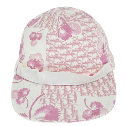 Christian Dior Trotter Hat Cap Pink Small Good