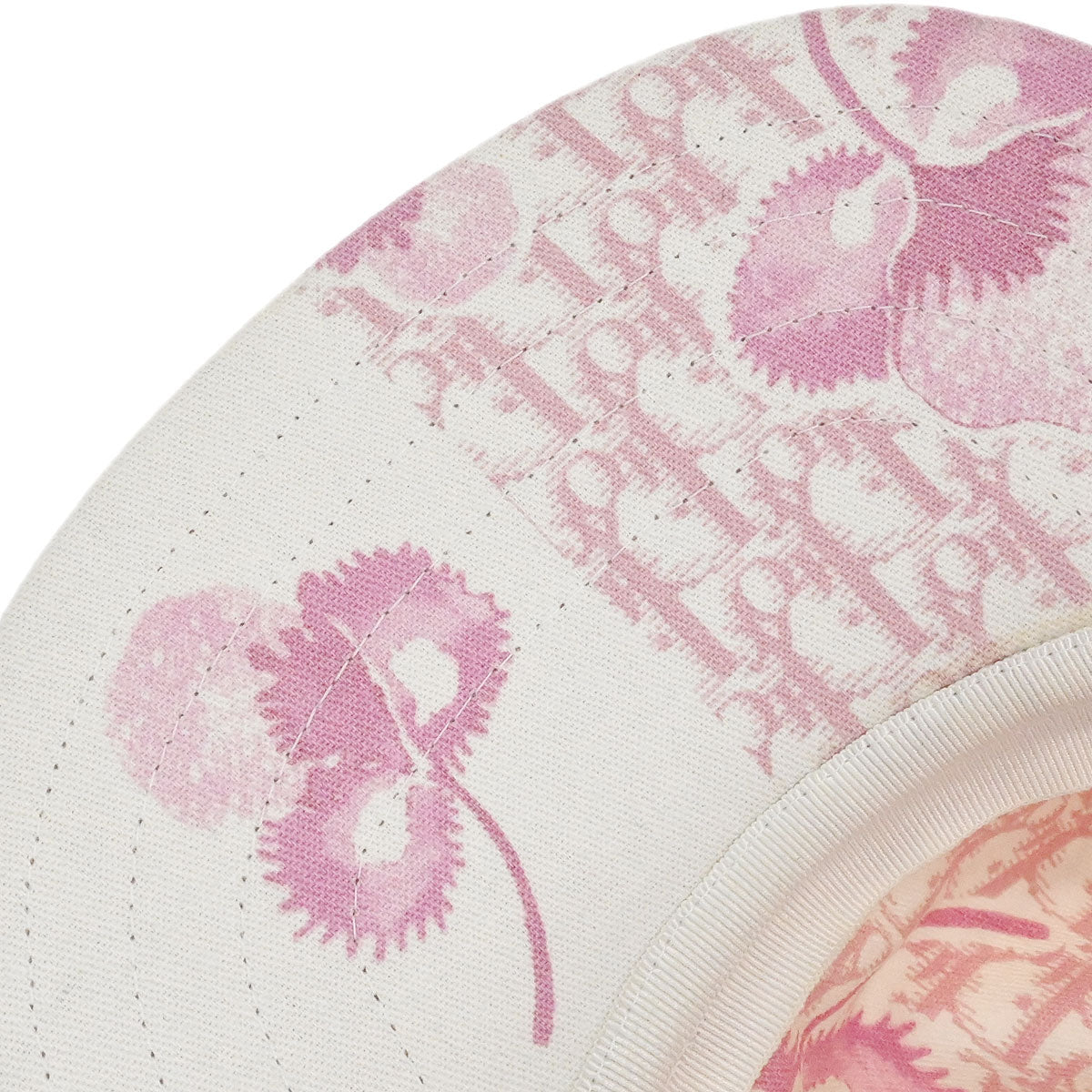 Christian Dior Trotter Hat Cap Pink Small Good