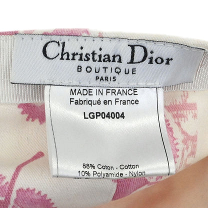 Christian Dior Trotter Hat Cap Pink Small Good