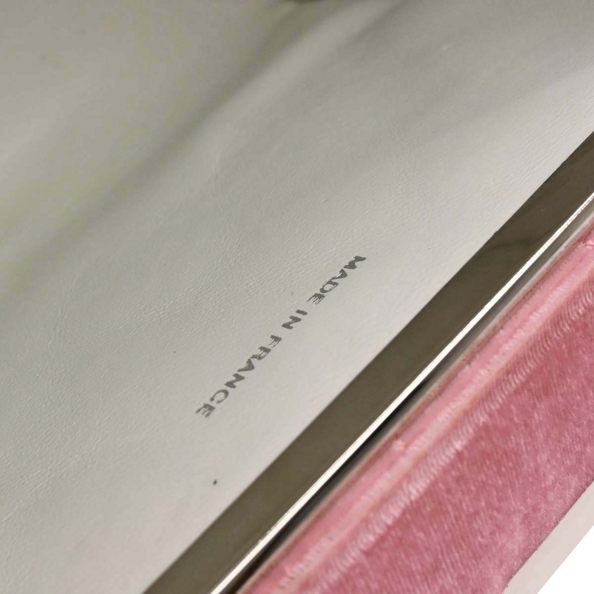 Chanel 1996-1997 Pink Velvet Handbag