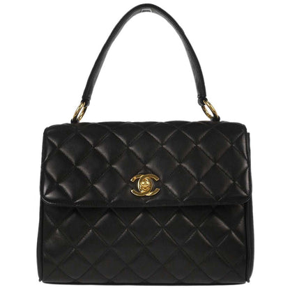 Chanel Black Lambskin Handbag