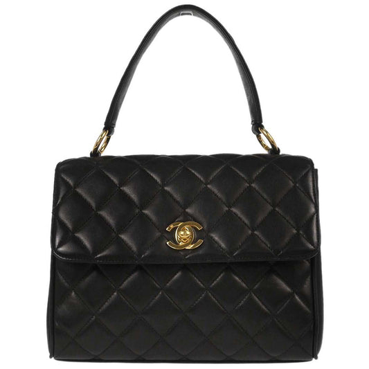 Chanel Black Lambskin Handbag