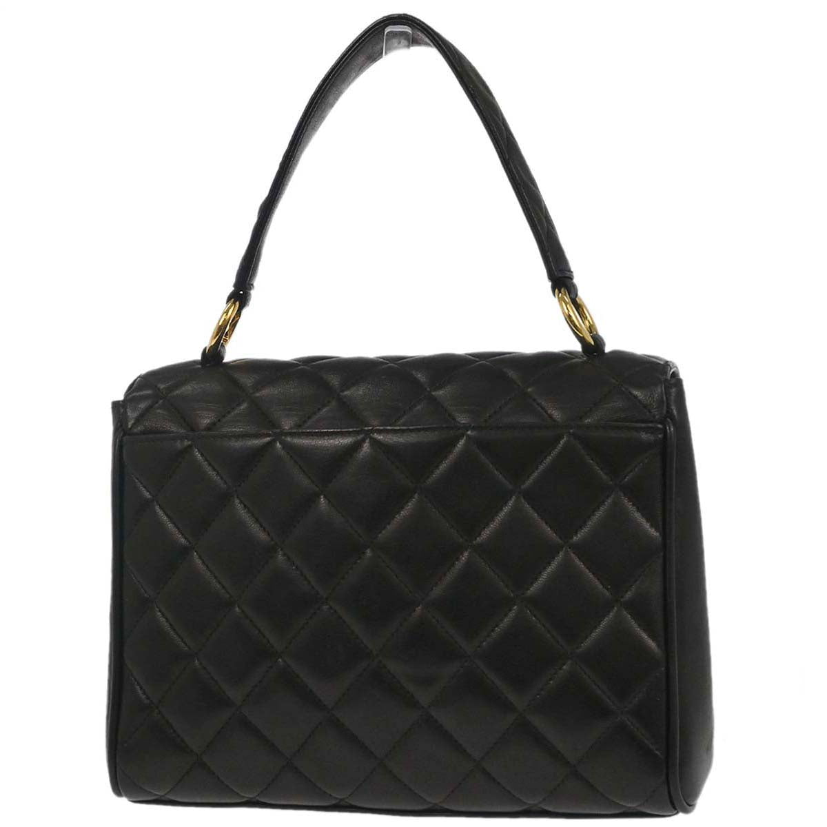 Chanel Black Lambskin Handbag