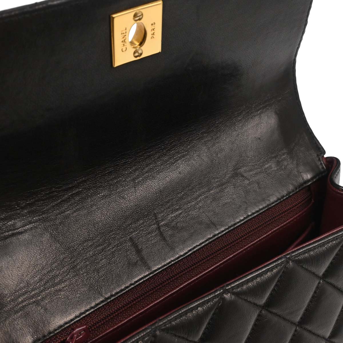 Chanel Black Lambskin Handbag