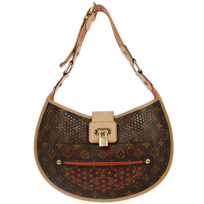 Louis Vuitton Monogram Perfo Demi-lune Shoulder Bag M95178