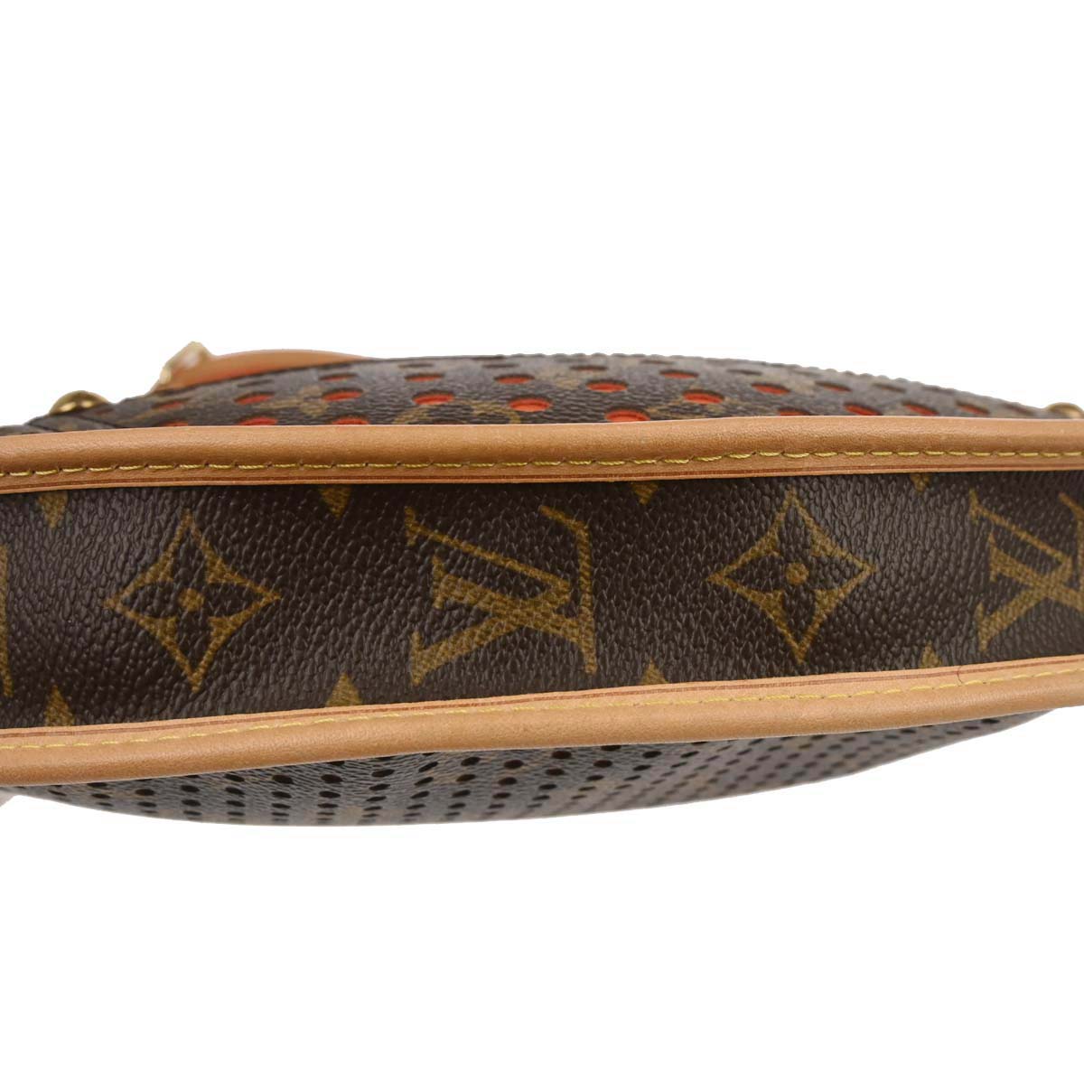 Louis Vuitton Monogram Perfo Demi-lune Shoulder Bag M95178