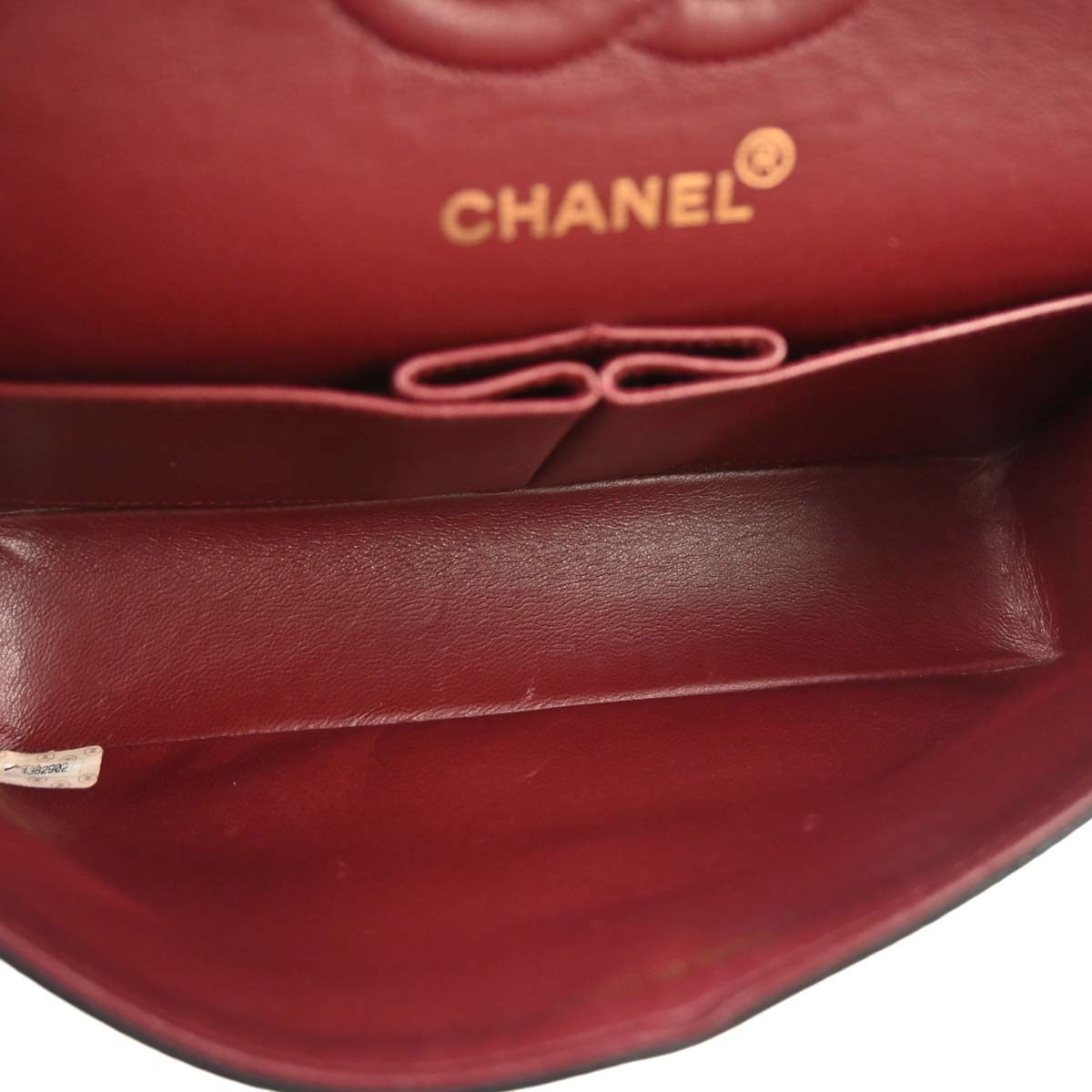 Chanel Black Lambskin Small Classic Double Flap Shoulder Bag