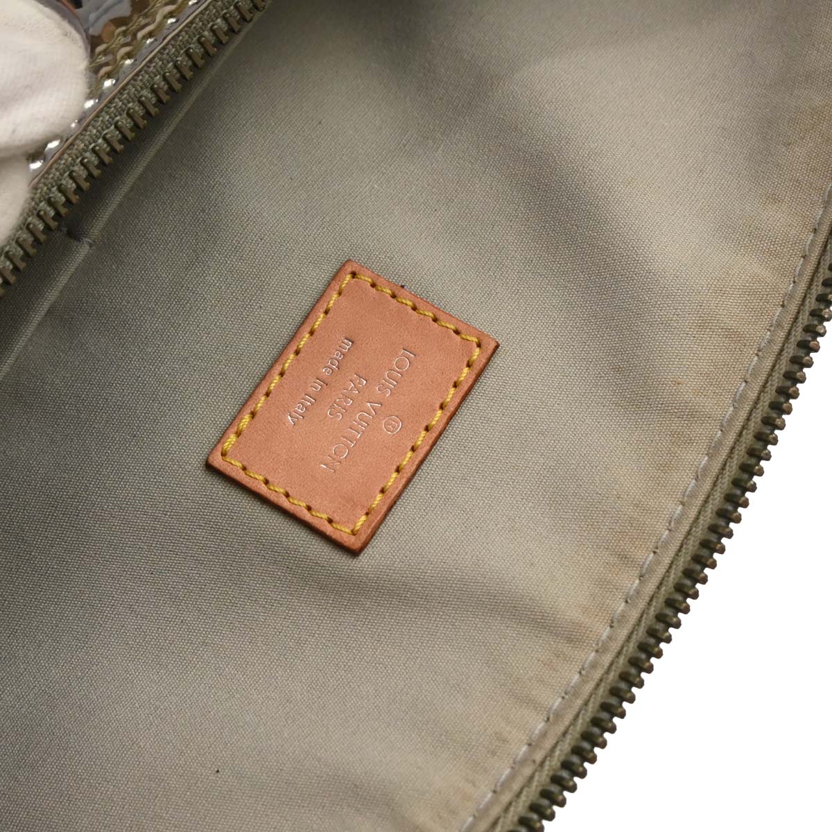 Louis Vuitton Silver Monogram Miroir Speedy 35 Handbag M95786