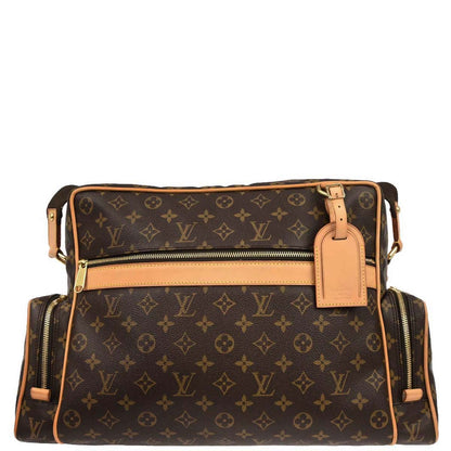 Louis Vuitton 2003 Monogram Sac Squash Messenger Bag M92967