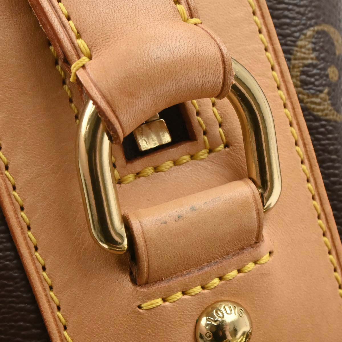 Louis Vuitton 2003 Monogram Sac Squash Messenger Bag M92967