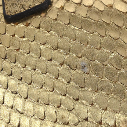 Prada * Gold Python Handbag