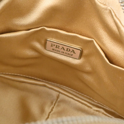 Prada * Gold Python Handbag