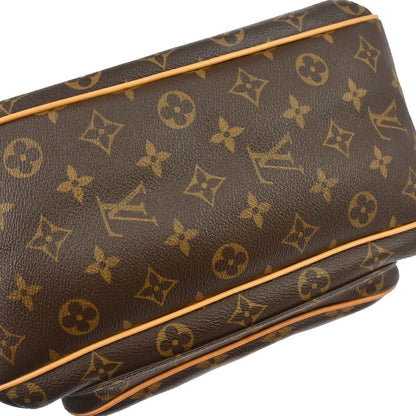 Louis Vuitton Monogram Tikal GM Hobo Handbag M40077