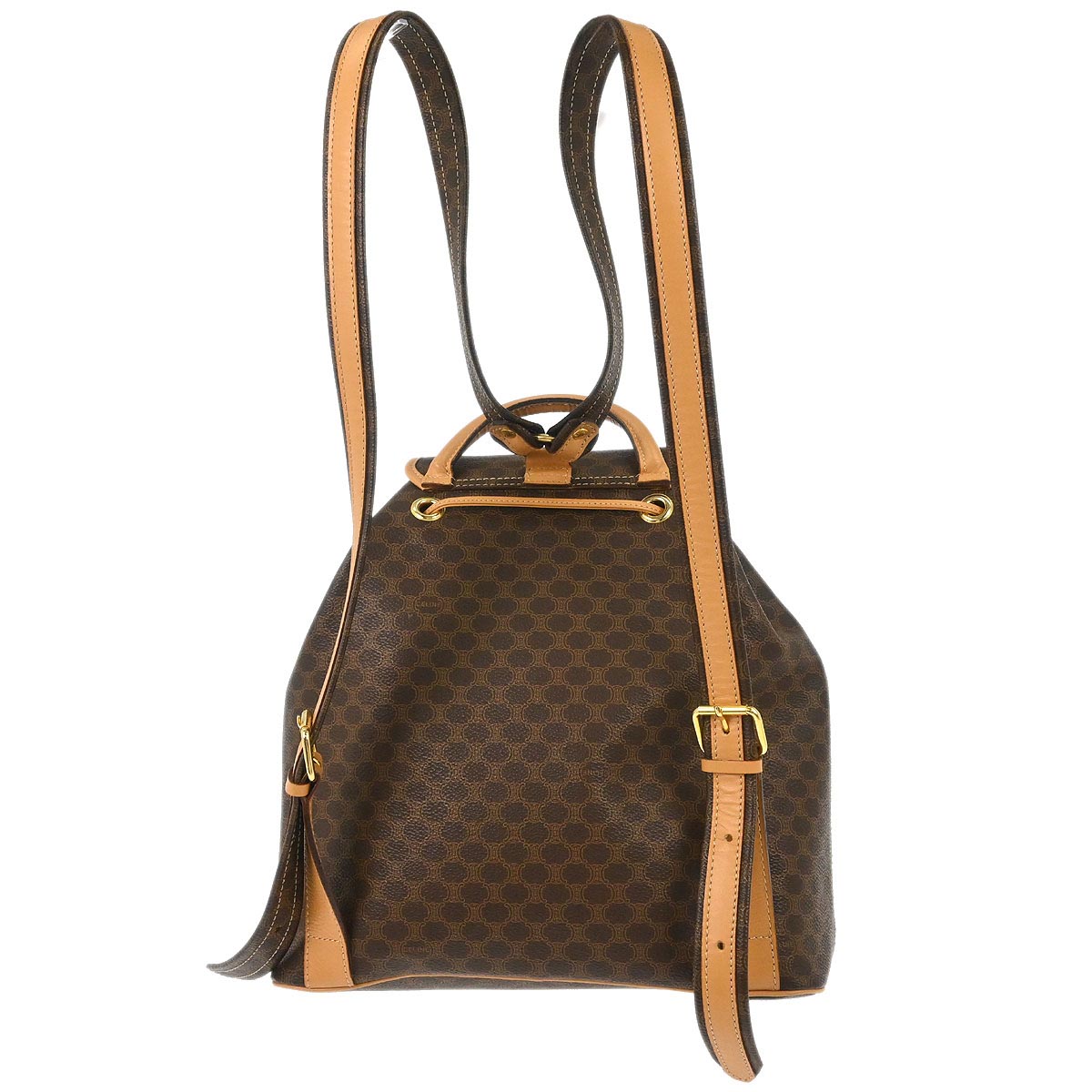 Celine Brown Macadam Backpack