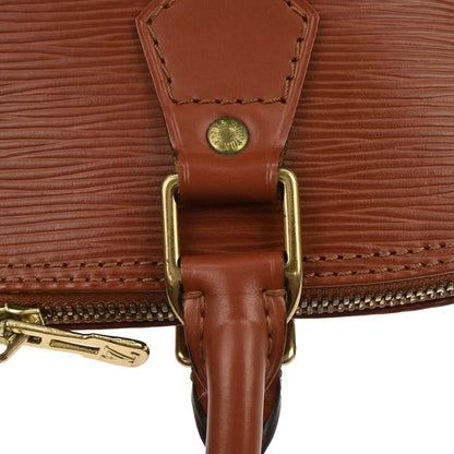 Louis Vuitton Brown Epi Alma Handbag M52143