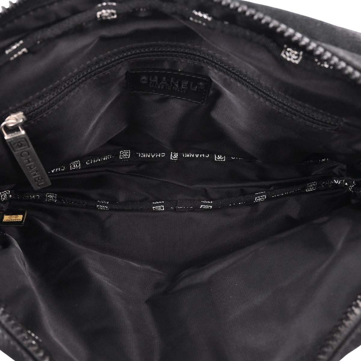 Chanel Black Nylon Sport Line Choco Bar Backpack
