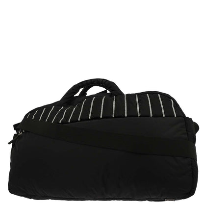 Chanel Black Nylon Sport Line 2way Shoulder Gym Bag