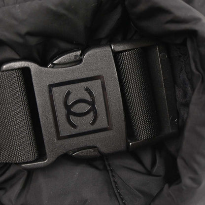 Chanel Black Nylon Sport Line 2way Shoulder Gym Bag