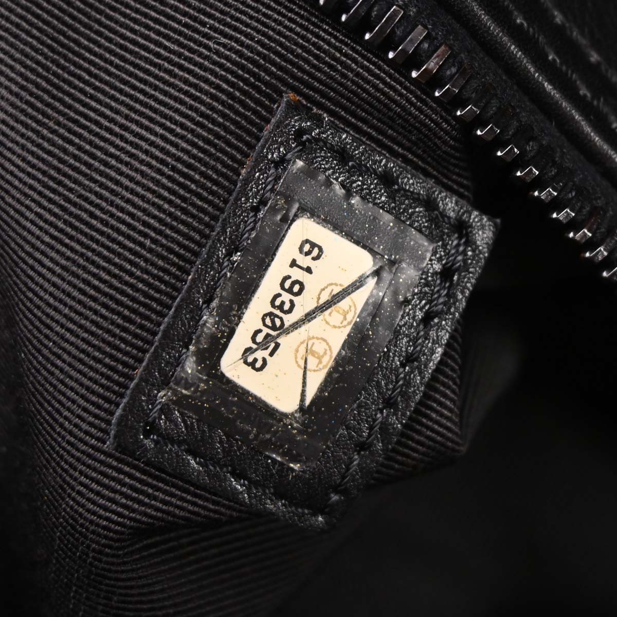 Chanel Black Calfskin 2way Shoulder Duffle Handbag