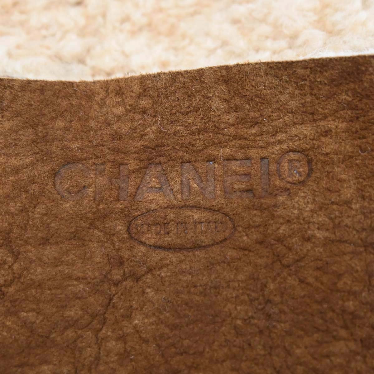 Chanel Brown Mouton Choco Bar Mademoiselle Lock Handbag