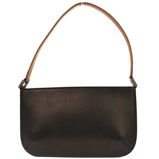 Louis Vuitton Black Monogram Mat Fowler Handbag M55142