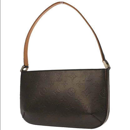 Louis Vuitton Black Monogram Mat Fowler Handbag M55142