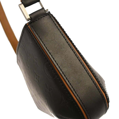 Louis Vuitton Black Monogram Mat Fowler Handbag M55142