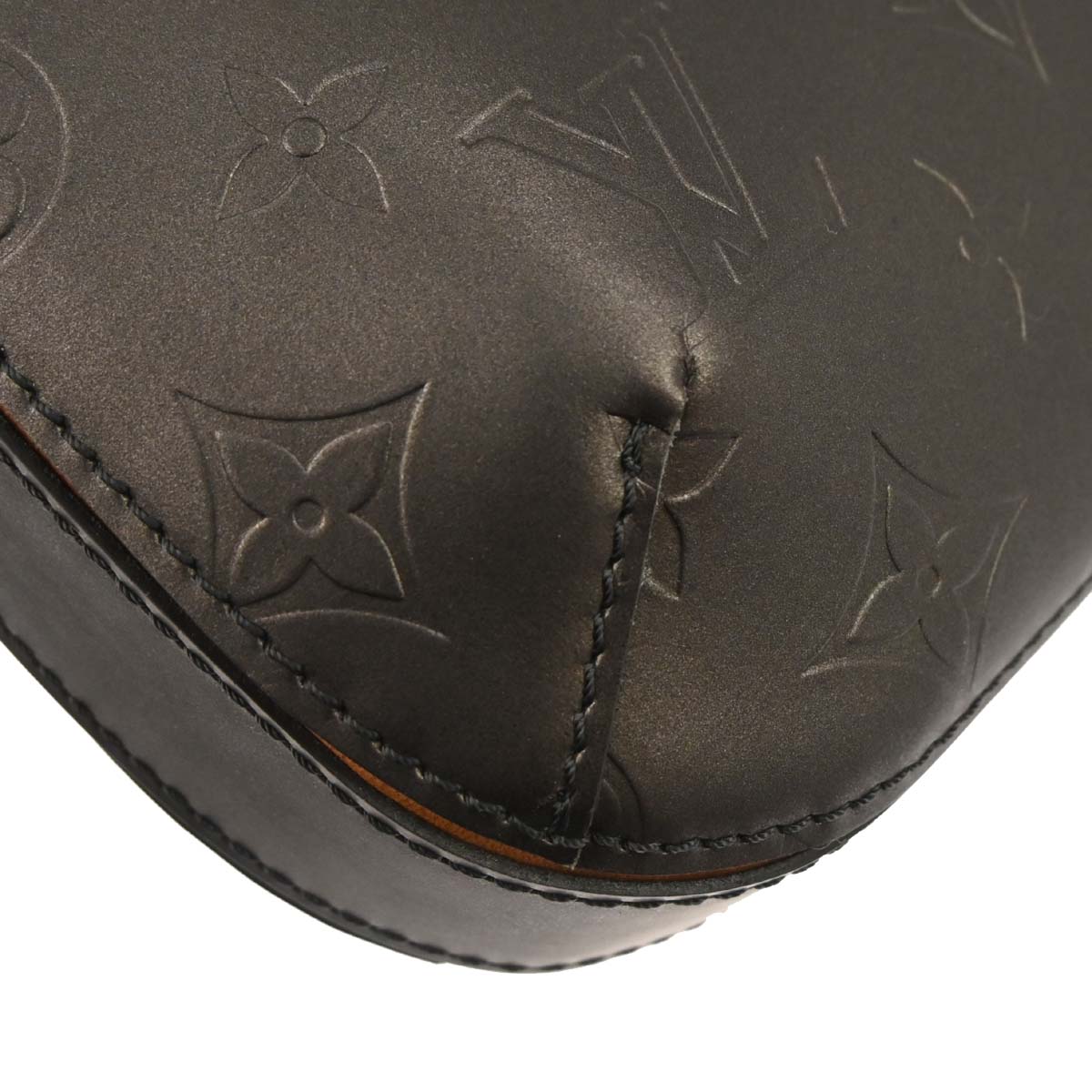 Louis Vuitton Black Monogram Mat Fowler Handbag M55142