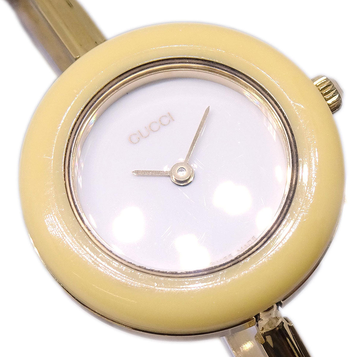 Gucci 11/12.2 Change Bezel Chameleon Quartz Watch SS