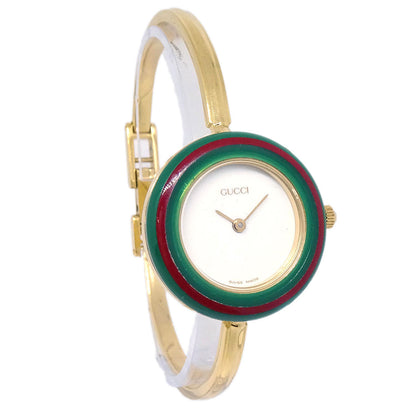 Gucci 11/12.2 Change Bezel Chameleon Quartz Watch SS