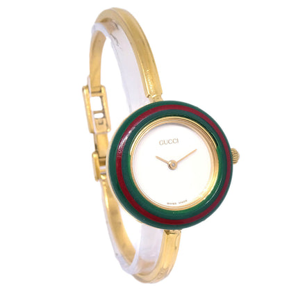 Gucci 11/12.2 Change Bezel Chameleon Quartz Watch SS