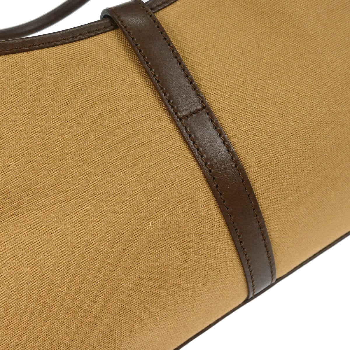 Gucci Beige Canvas Jackie Handbag