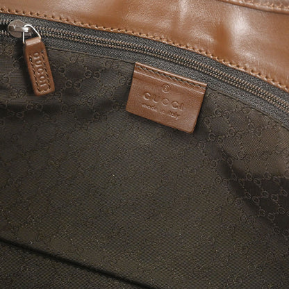 Gucci Beige Canvas Jackie Handbag