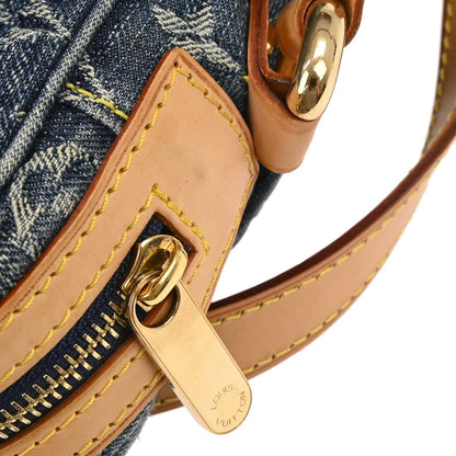 Louis Vuitton Blue Monogram Denim Camera Bag M95348